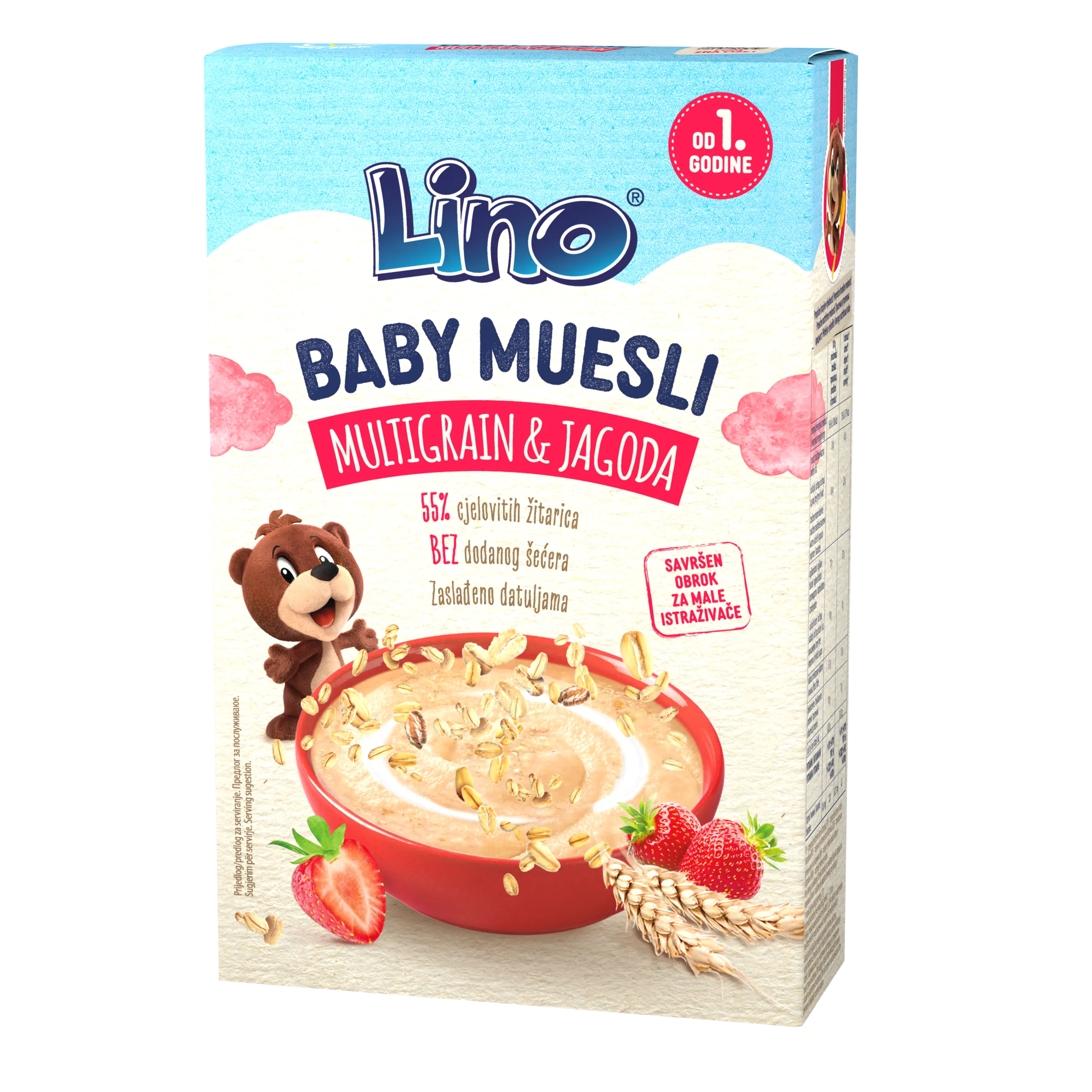 Lino Baby Muesli Multigrain & Jagoda