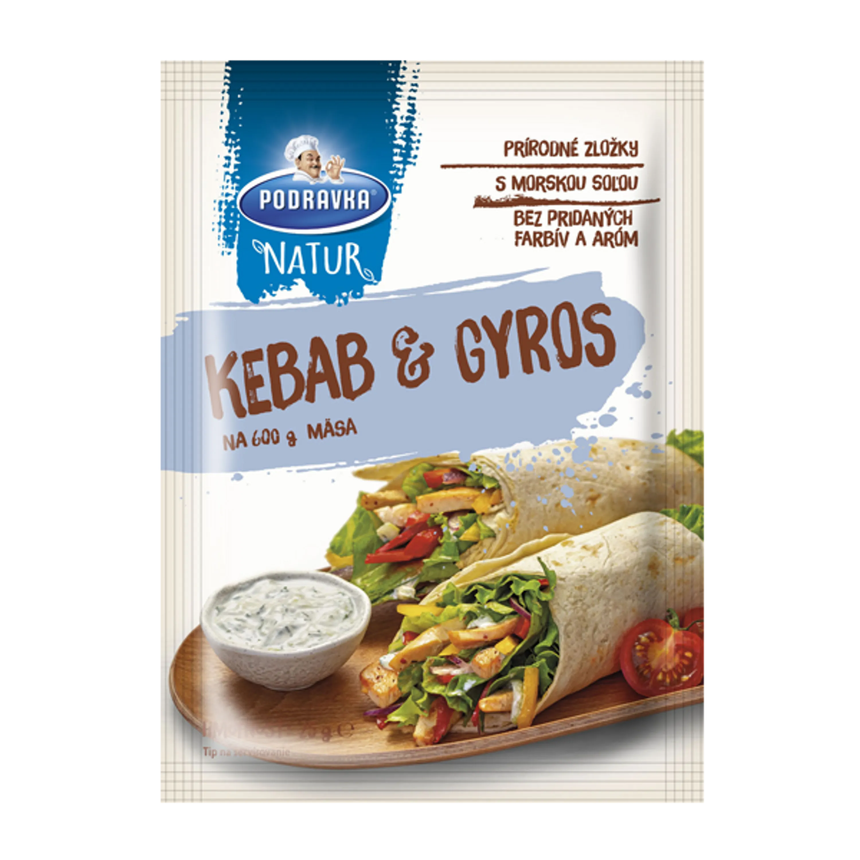 Podravka NATUR na kebab a gyros