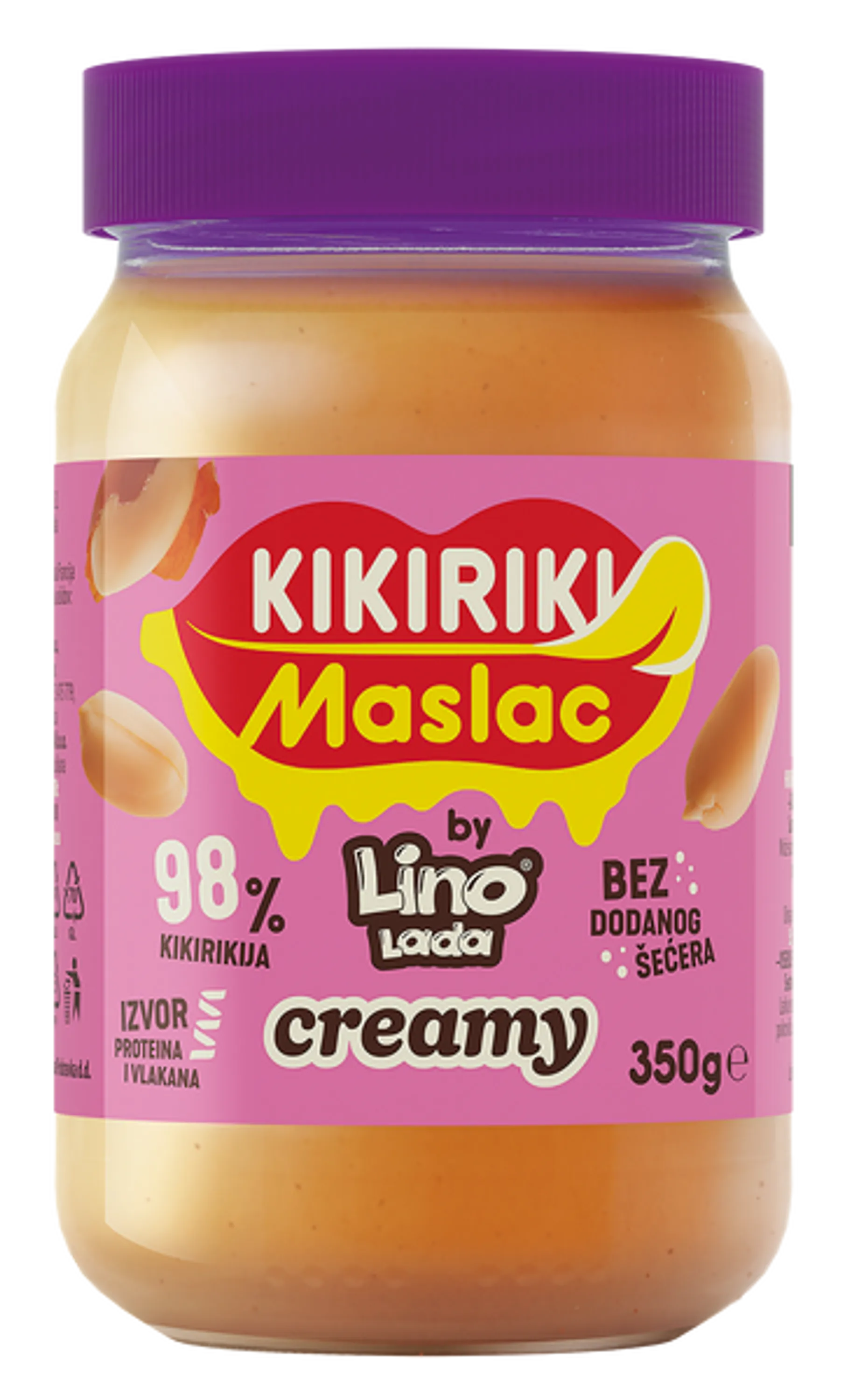 Lino lada arašidovo maslo creamy