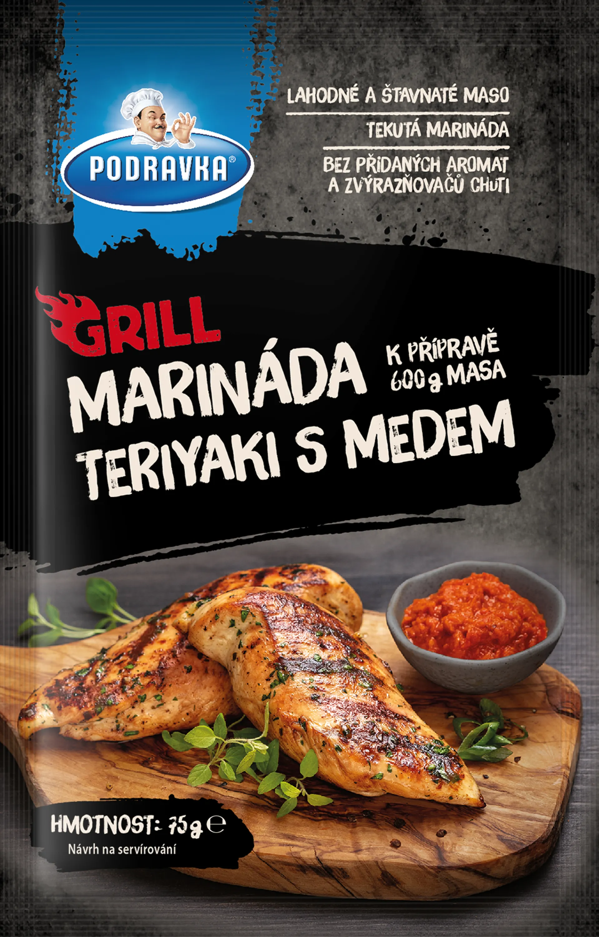Grill marináda teriyaki s medem
