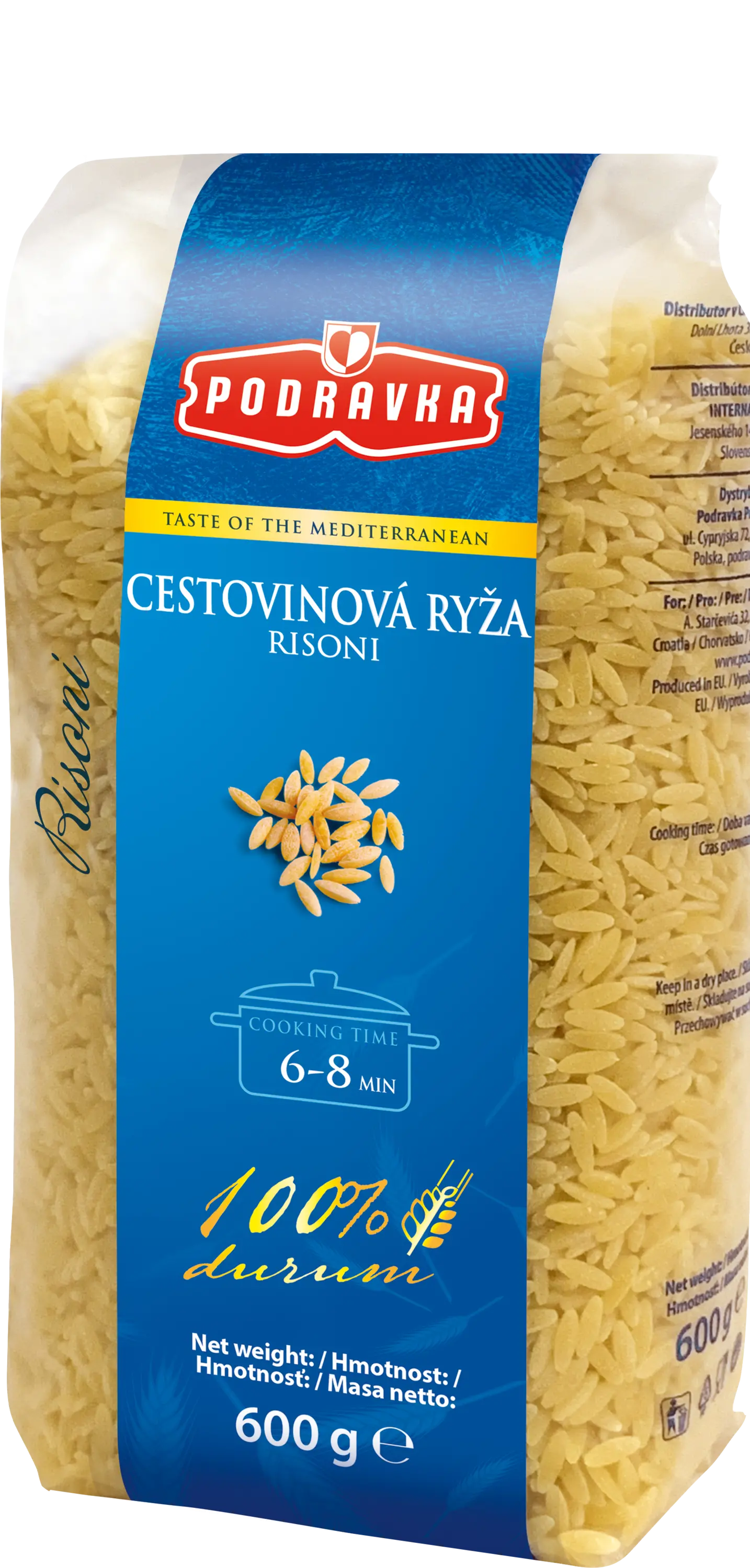 Cestovinová ryža