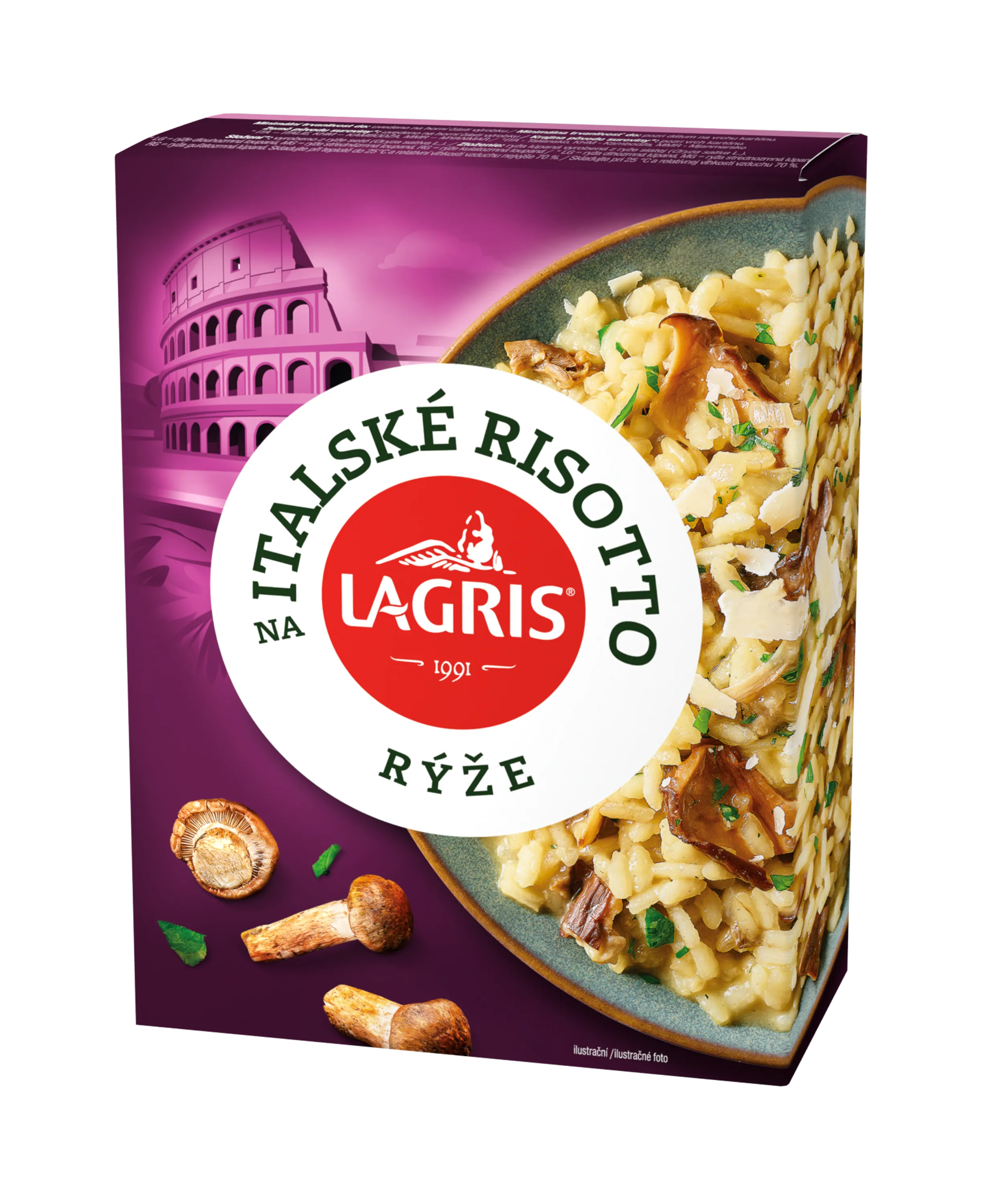 Rýže na italské risotto
