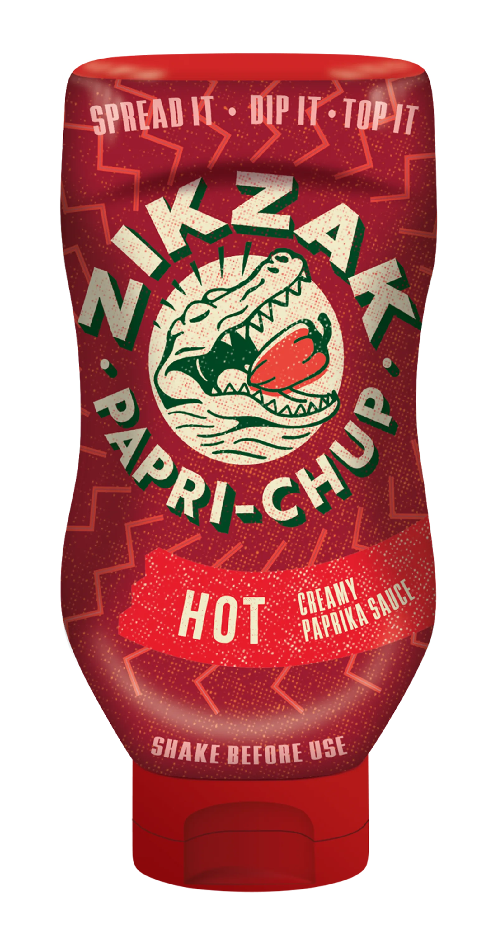 ZIK ZAK papri-chup ostrý