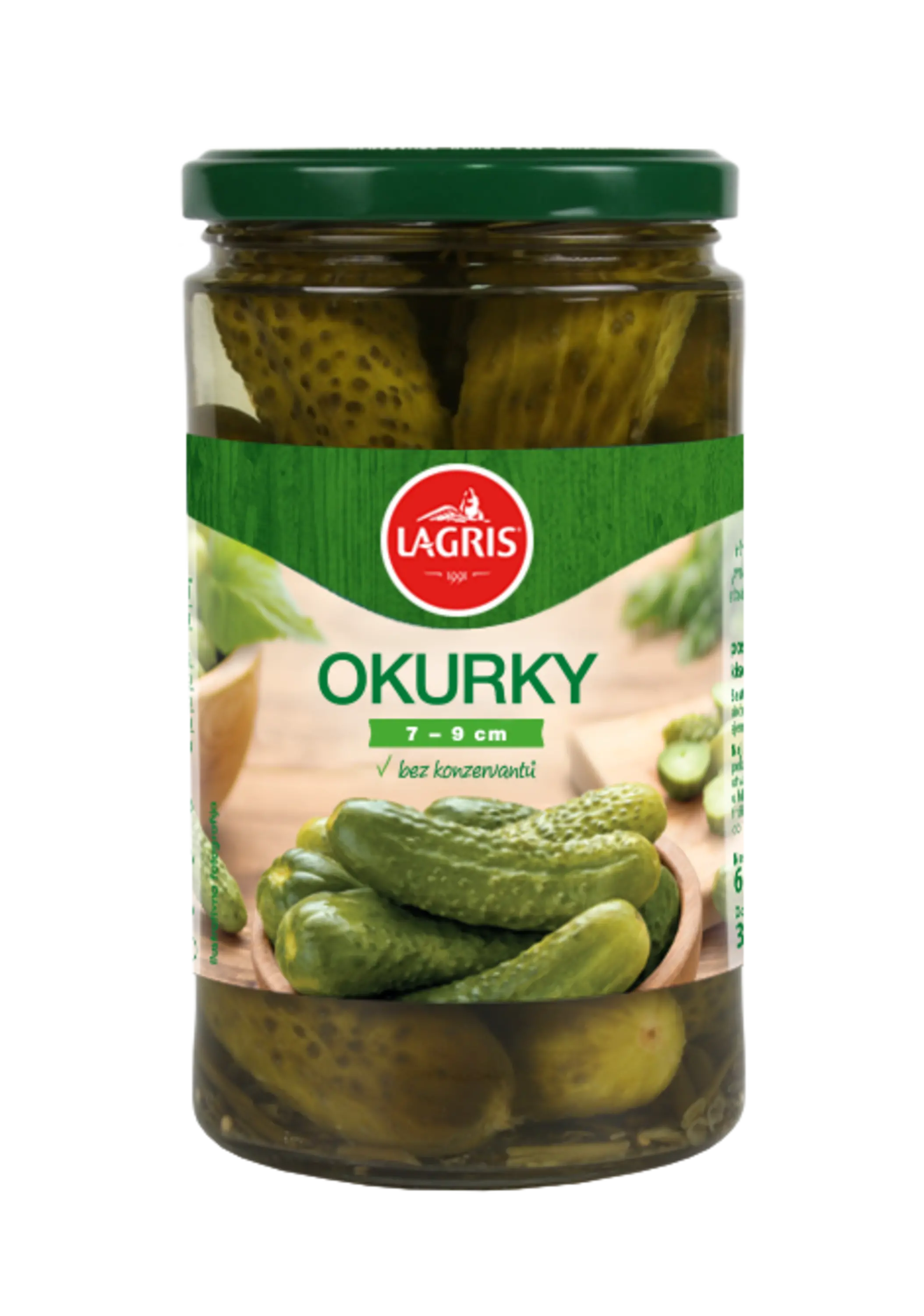 Sterilované okurky 7-9 cm