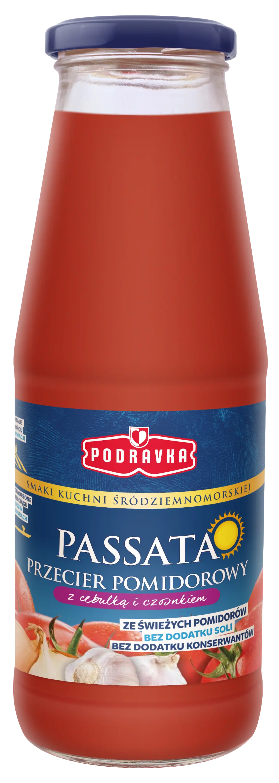 PASSATA z cebulką i czosnkiem