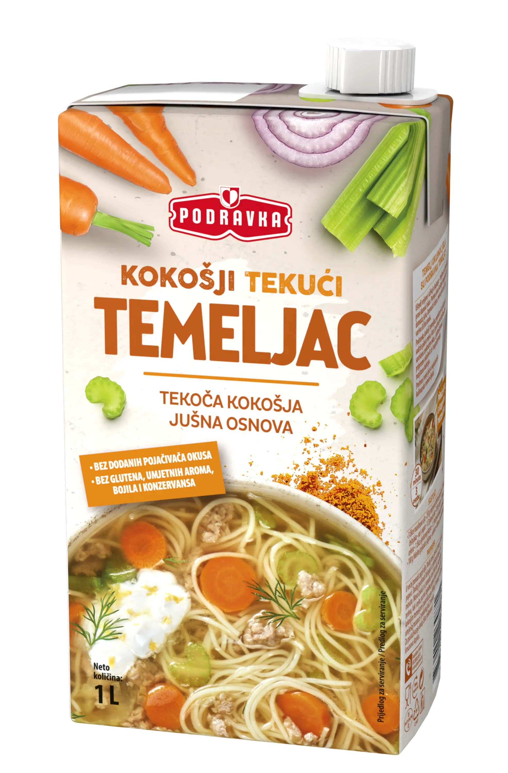 Kokošja tekoča osnova