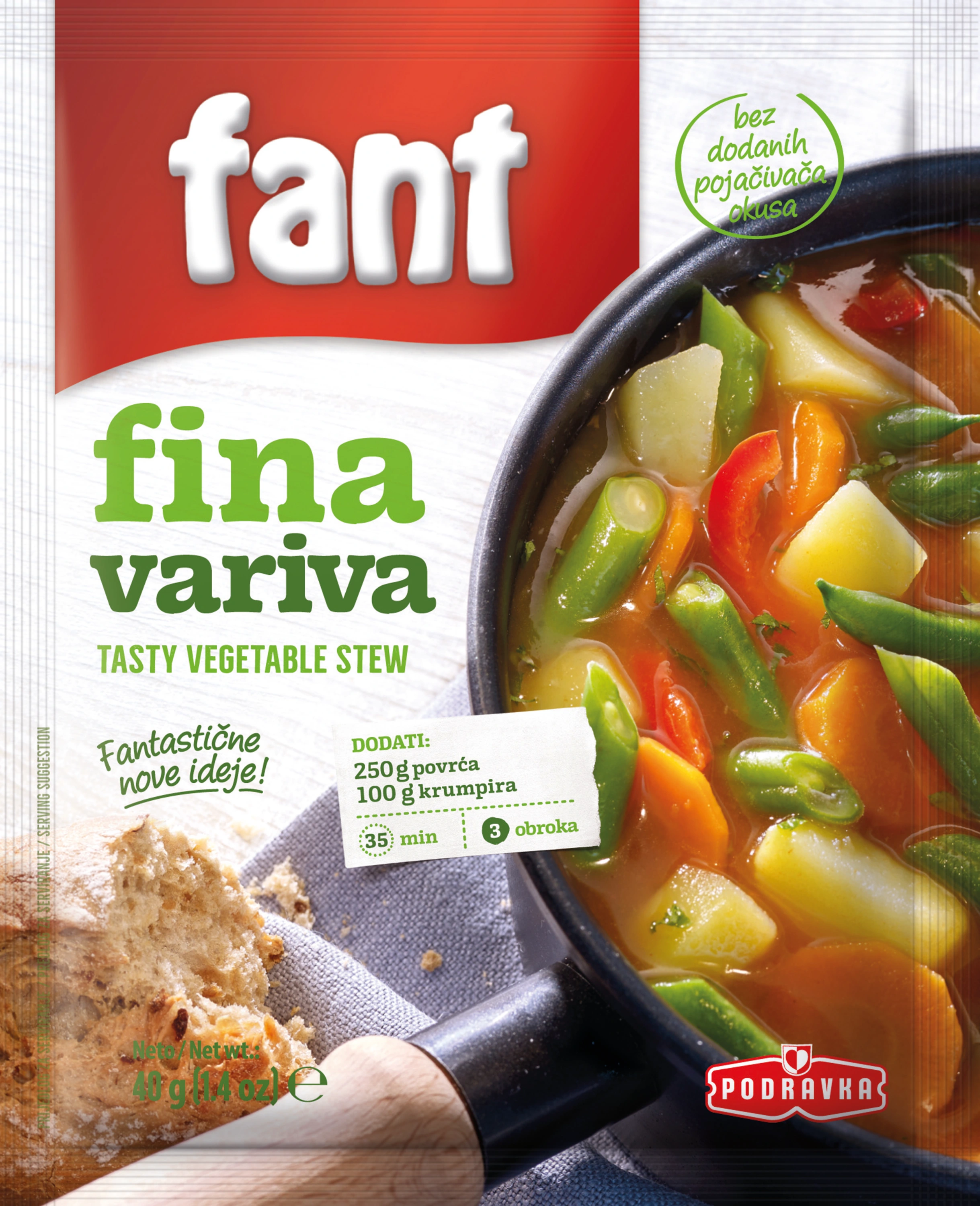 Fant mešanica za okusne enolončnice