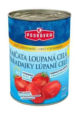 Rajčata loupaná celá