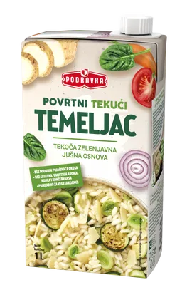 Zelenjavna tekoča osnova