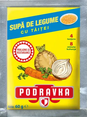 Podravka Supă de legume cu tăiței