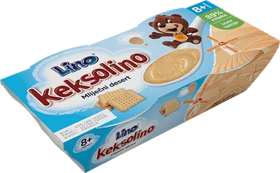 Lino mlečni desert keks