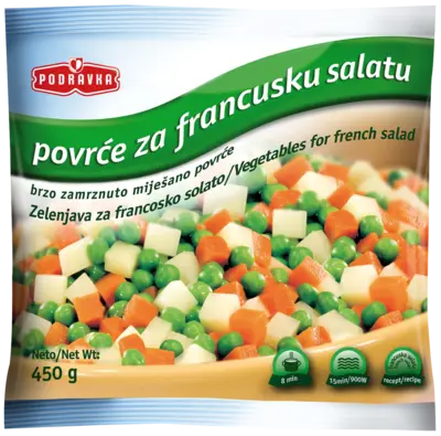 French salad vegetables