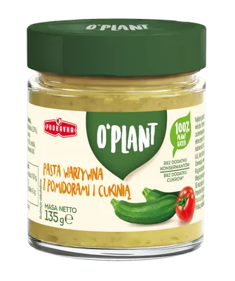 Pasta warzywna z pomidorami i cukinią