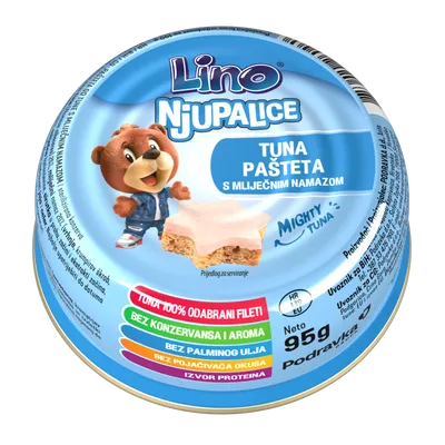 Tuna pate with dairy spread