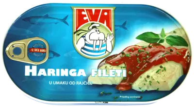 Fileti sleda v paradižnikovi omaki