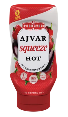 Ajvar squeeze Zacuscă de ardei iuți