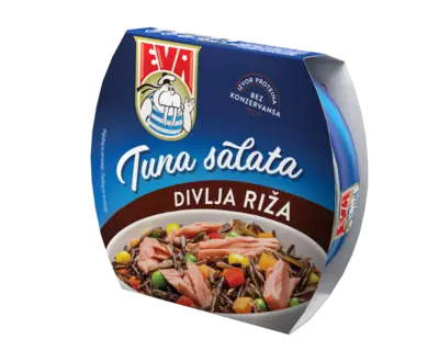 Tuna solata divji riž