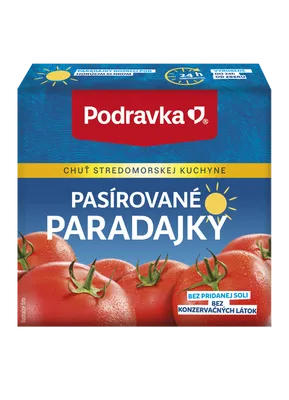 Pasírované paradajky