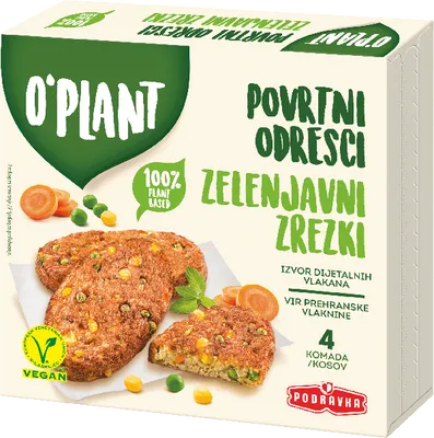 O`PLANT ZREZKI ZELENJAVNI ZAM 400g