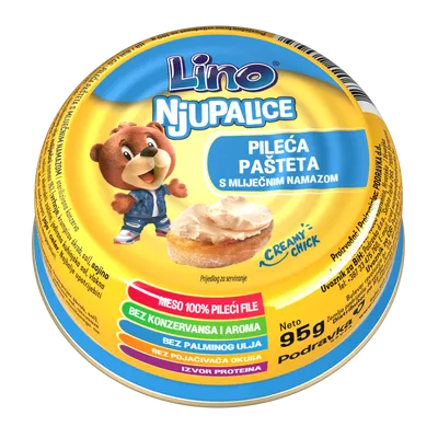 Chicken pate with dairy spread