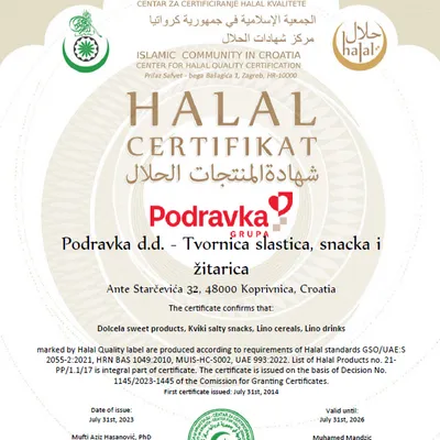 HALAL Confectionery, Snacks, and Cereals Factory