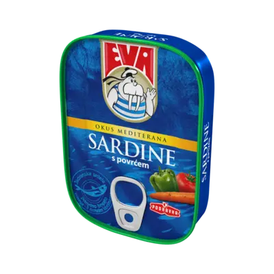 Sardines with vegetable in sauce