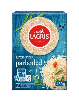 Ryža parboiled varné vrecká