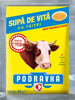Podravka Supă de vită cu tăiței