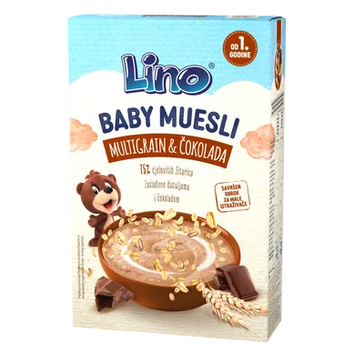 Lino Baby Muesli Multigrain & Čokolada