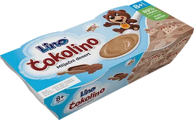 Lino mlečni desert čokolada