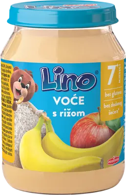 Lino puree fruit and rice