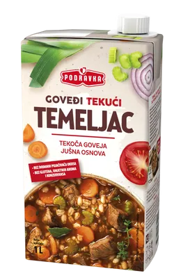 Goveja tekoča osnova