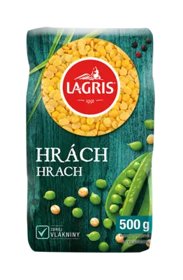 Hrách žlutý loupaný půlený