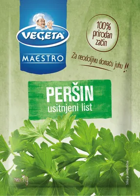 Parsley leaf chopped