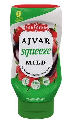Ajvar squeeze Zacuscă de ardei roșii