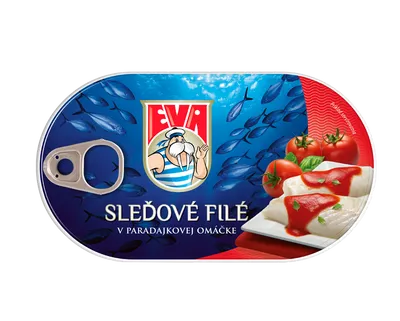 EVA Sleďové filé v paradajkovej omáčke