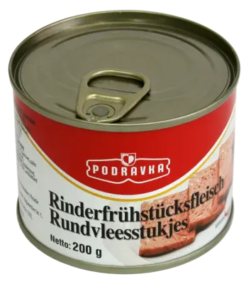 Rinderfrühstücksfleisch