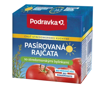 Pasírovaná rajčata se středomořskými bylinkami