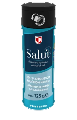 Salut sol z zmanjšano količino natrija