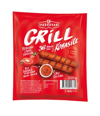 Grill sausages