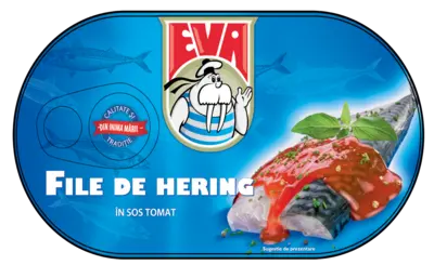 Eva File de hering în sos tomat