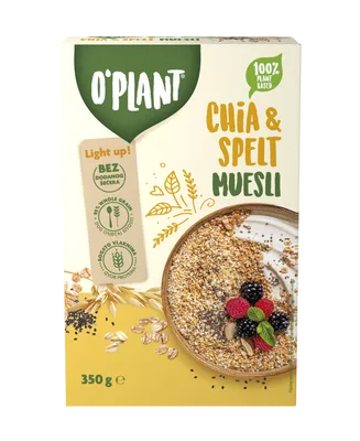 O'Plant Musli cu chia & spelta
