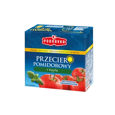 Przecier pomidorowy z bazylią