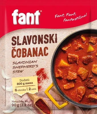 Fant seasoning mix for slavonian shepherd's stew