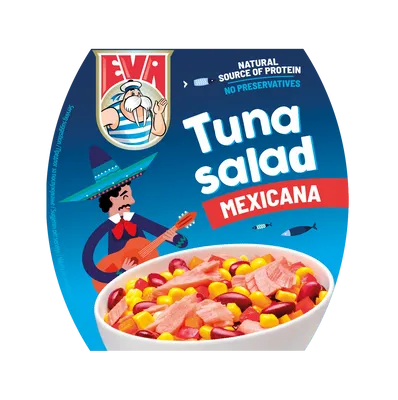 Tuniakový šalát Mexicana