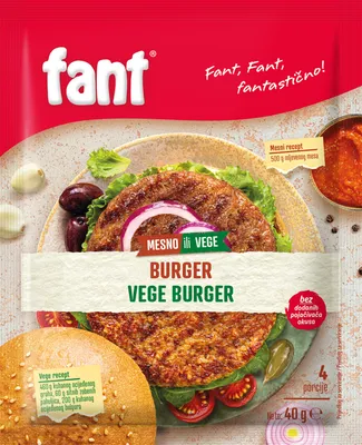 Fant seasoning mix for burgers / veggie burgers