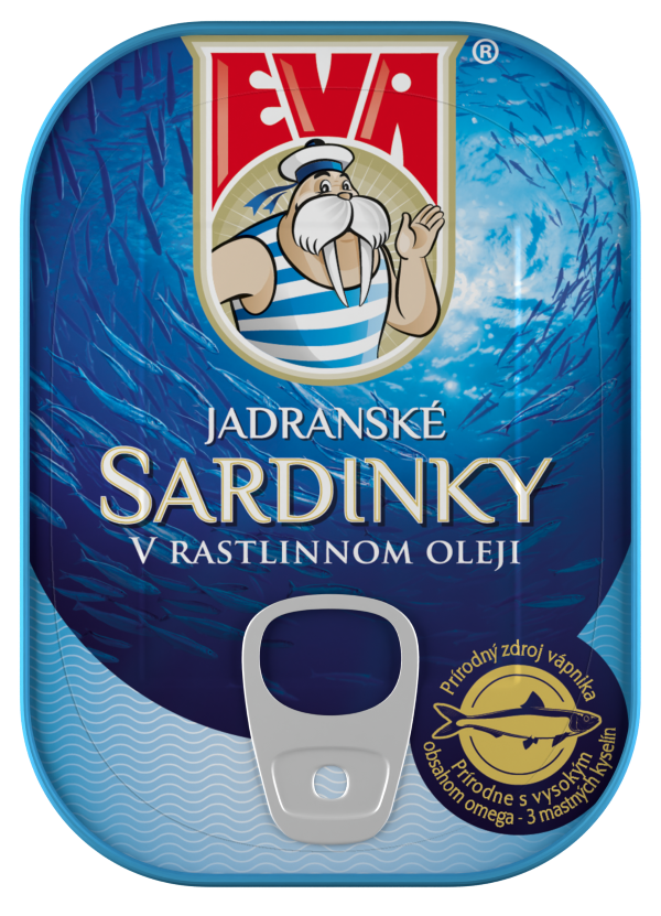 EVA Sardinky v rastlinnom oleji