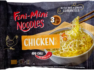 Fini mini kokošji instant rezanci