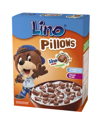 Lino Pillows - Pernițe umplute cu Lino Lada cremă tartinabilă de cacao