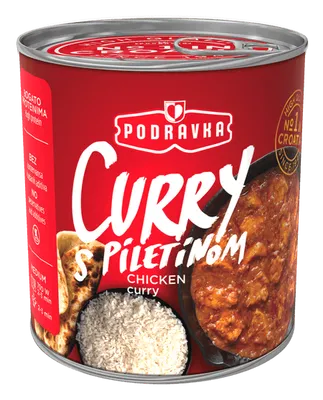 Curry s piščancem